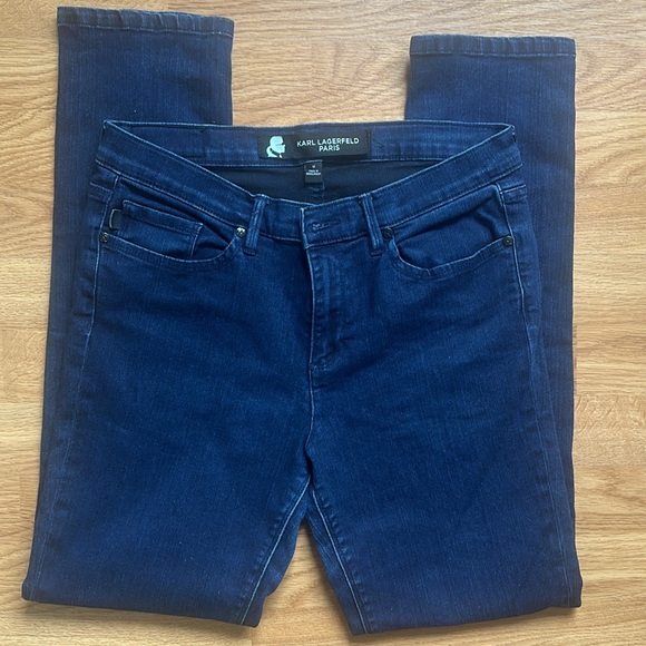 Karl Lagerfield Size 12 Skinny Jeans in Excellent condition - Picture 3 of 5